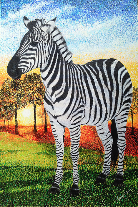 Zebra - 80 x 150 - Tc Mista